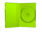 DVD Case Single Green 14mm DVD Case Single Green 14mm