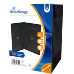 Retail pack DVD Case Double Slim 9mm black 10 pieces