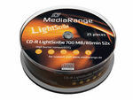 MediaRange CD-R 80min Lightscribe Cake25 MediaRange CD-R 80min Lightscribe Cake25