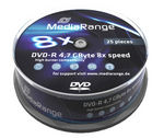 MediaRange DVD-R 8x Cake25