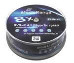 MediaRange DVD+R 8x Cake25