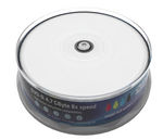 DVD-R 8x Inkjet Fullsurface -Printable Cake25