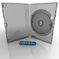 Amaray DVD single Clear 14mm 