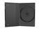 DVD Case Single Black ( Glossy ) 14mm, maschinepacking