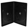 DVD Case Double black 14mm, handpacking