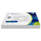 CD/DVD/BD fleece sleeves for binders for 2 discs WHITE Pack50