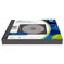 CD/DVD/BD fleece sleeves for binders for 2 discs BLACK Pack50
