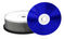 CD-R 80min/700MB blue Inkjet Fullsurface-Printable Cake 25