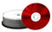 CD-R 80min/700MB Red Inkjet Fullsurface-Printable Cake 25