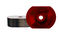 CD-R Hockey Card 50MB red Inkjet Fullsurface-Printable Cake 10