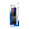 MediaRange Permanent Markerset blue/red/green/black + Eraser