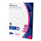 CD/DVD/Blu-ray Labels 41mm - 118mm 50sheets/pack - 100labels